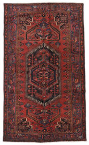 Tappeto Orientale Hamadan 136X235 Rosso Scuro/Rosso (Lana, Persia/Iran)