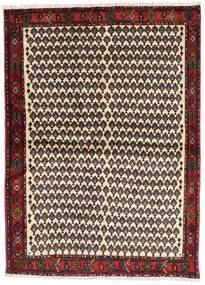  Afshar/Sirjan Rug 114X158 Persian Wool Brown/Beige Small Carpetvista