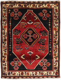  Persischer Ghashghai Teppich 118X154 Dunkelrot/Rot Carpetvista