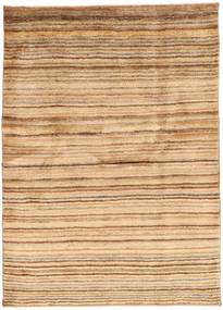 Gabbeh Persisch Teppich 107X150 Beige/Orange Wolle, Persien/Iran Carpetvista