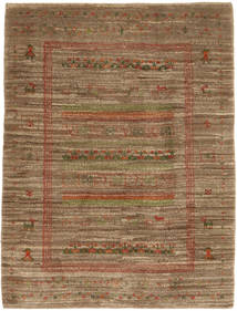 Gabbeh Persisch Teppich 115X150 Orange/Braun Wolle, Persien/Iran Carpetvista