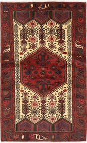  Hamadan Teppich 118X197 Persischer Wollteppich Braun/Rot Klein Carpetvista