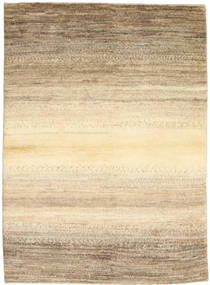 Gabbeh Persisch Teppich 102X143 Beige/Orange Wolle, Persien/Iran Carpetvista