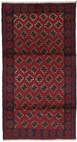  Persian Baluch Rug 101X187 Carpetvista