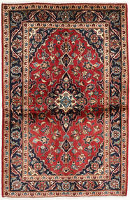 99X152 Dywan Keszan Orientalny Czerwony/Ciemno Różowy (Wełna, Persja/Iran) Carpetvista