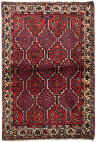  100X145 Medallion Small Shiraz Rug Wool, Carpetvista
