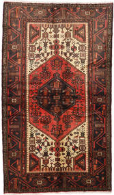  Persischer Hamadan Teppich 126X218 Braun/Rot Carpetvista