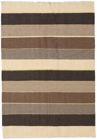 124X180 Kelim Teppich Orientalischer Braun/Orange (Wolle, Persien/Iran) Carpetvista