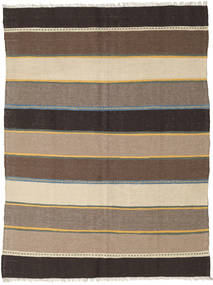 145X198 Kilim Rug Oriental Brown/Beige (Wool, Persia/Iran) Carpetvista