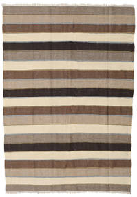  Persischer Kelim Teppich 167X240 Braun/Beige (Wolle, Persien/Iran)