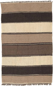  Kilim Rug 80X130 Persian Wool Brown/Orange Small Carpetvista