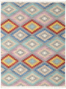 絨毯 Spring キリム - グレー/ベージュ 210X290 グレー/ベージュ (ウール, インド)