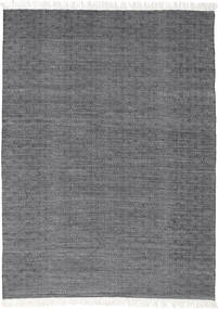 Diamond Wool 160X230 Fekete Egyszínű Gyapjúszőnyeg