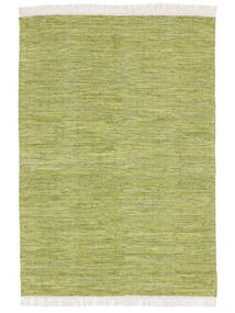  210X290 Plain (Single Colored) Diamond Wool Rug - Green Wool