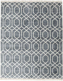 Bambus Seide Vanice Teppich - Grau 240X300 Grau Indien