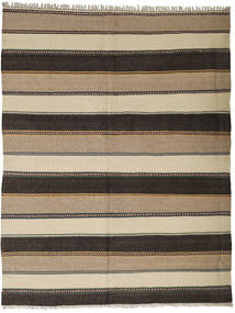 Kilim Rug Rug 150X193 Beige/Orange Wool, Persia/Iran Carpetvista