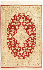 絨毯 クム シルク 59X87 (絹, ペルシャ/イラン)