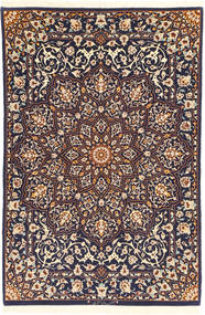 103X157 Klein Isfahan Seidenkette Signature : Motamedi Teppich Wolle