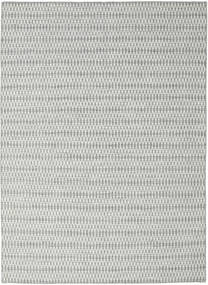 Kilim Long Stitch Rug - Grey 210X290 Grey Wool, India