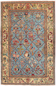  Isfahan Antik Tapete 140X220 Persa Lã Pequeno