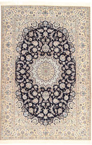  Orientalischer Nain 6La Signature : Akhavan Teppich 155X238 Wolle, Persien/Iran