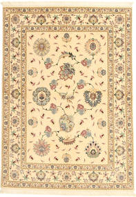 148X205 Tabriz#60 Raj Silk Warp Signature : Faraji Rug Oriental (Wool, Persia/Iran)