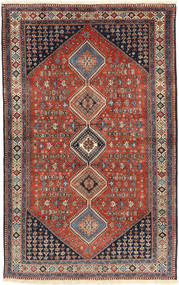  160X255 Medaillon Yalameh Teppich Wolle, Carpetvista