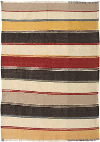  Kilim Rug 145X198 Persian Wool Beige/Brown Small Carpetvista