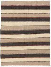 絨毯 オリエンタル キリム 153X198 茶色/ベージュ (ウール, ペルシャ/イラン)