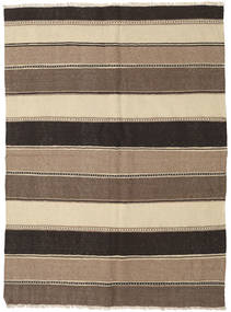  Kilim Rug 156X215 Persian Wool Brown/Orange Small Carpetvista