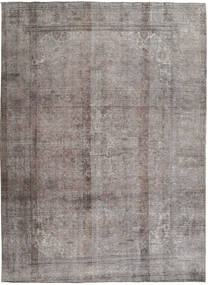  242X336 Colored Vintage Teppich Grau/Braun Pakistan Carpetvista