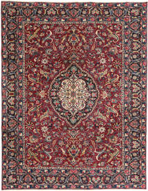 253X330 Alfombra Mashad Patina Oriental Rojo/Rojo Oscuro Grande (Lana, Persia/Irán) Carpetvista