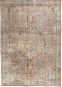 絨毯 カラード ヴィンテージ 274X388 ベージュ/オレンジ 大きな (ウール, パキスタン)