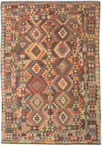  197X291 Kelim Afghan Old Style Matta Ull, Carpetvista