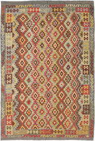 195X293 Kelim Afghan Old Style Tæppe Orientalsk (Uld, Afghanistan) Carpetvista