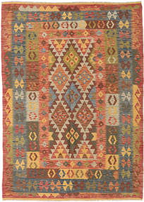 140X197 Kelim Afghan Old Stil Teppich Orientalischer (Wolle, Afghanistan) Carpetvista