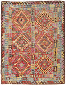 146X191 Kelim Afghan Old Style Tæppe Orientalsk (Uld, Afghanistan) Carpetvista