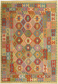 絨毯 キリム アフガン オールド スタイル 210X291 (ウール, アフガニスタン)