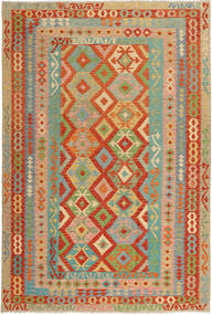 絨毯 キリム アフガン オールド スタイル 203X300 (ウール, アフガニスタン)