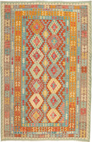 Tapete Kilim Afegão Old Style 196X292 (Lã, Afeganistão)