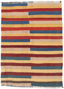 95X129 Kelim Teppich Orientalischer Beige/Rot (Wolle, Persien/Iran) Carpetvista