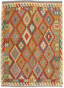 Oosters Kelim Afghan Old Style Vloerkleed 151X199 Wol, Afghanistan Carpetvista