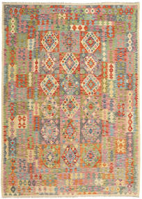  Kilim Afegão Old Style Tapete 177X251 Lã Carpetvista