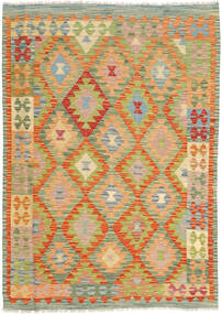  Kilim Afghan Old Style Rug 124X177 Wool Small Carpetvista