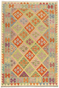  Kilim Afegão Old Style Tapete 123X178 Lã Pequeno Carpetvista