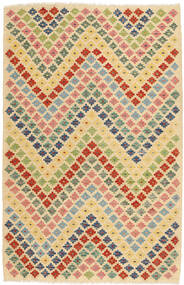  Orientalischer Kelim Afghan Old Stil Teppich 118X174 Wolle, Afghanistan Carpetvista