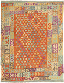  153X196 Pequeno Kilim Afegão Old Style Tapete Lã, Carpetvista