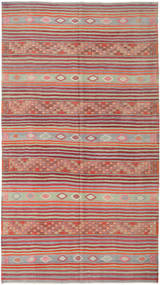 196X353 絨毯 キリム トルコ オリエンタル レッド/オレンジ (ウール, トルコ) Carpetvista