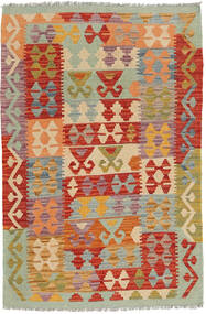  77X120 Klein Kelim Afghan Old Stil Teppich Wolle, Carpetvista