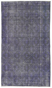  114X200 Colored Vintage Rug Grey/Blue Turkey Carpetvista